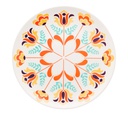 Oxford Unni 16-Piece Stoneware Dinnerware Set in Flowers Pattern